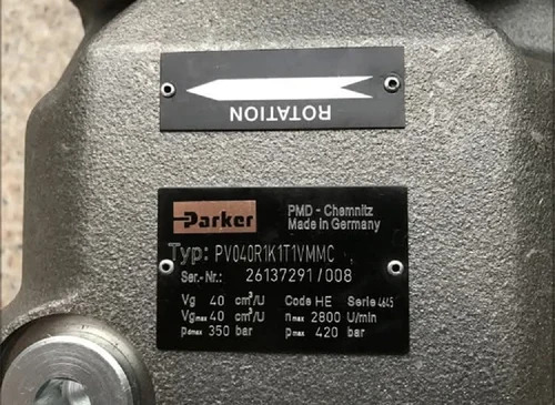 पार्कर PV श्रृंखला पंप