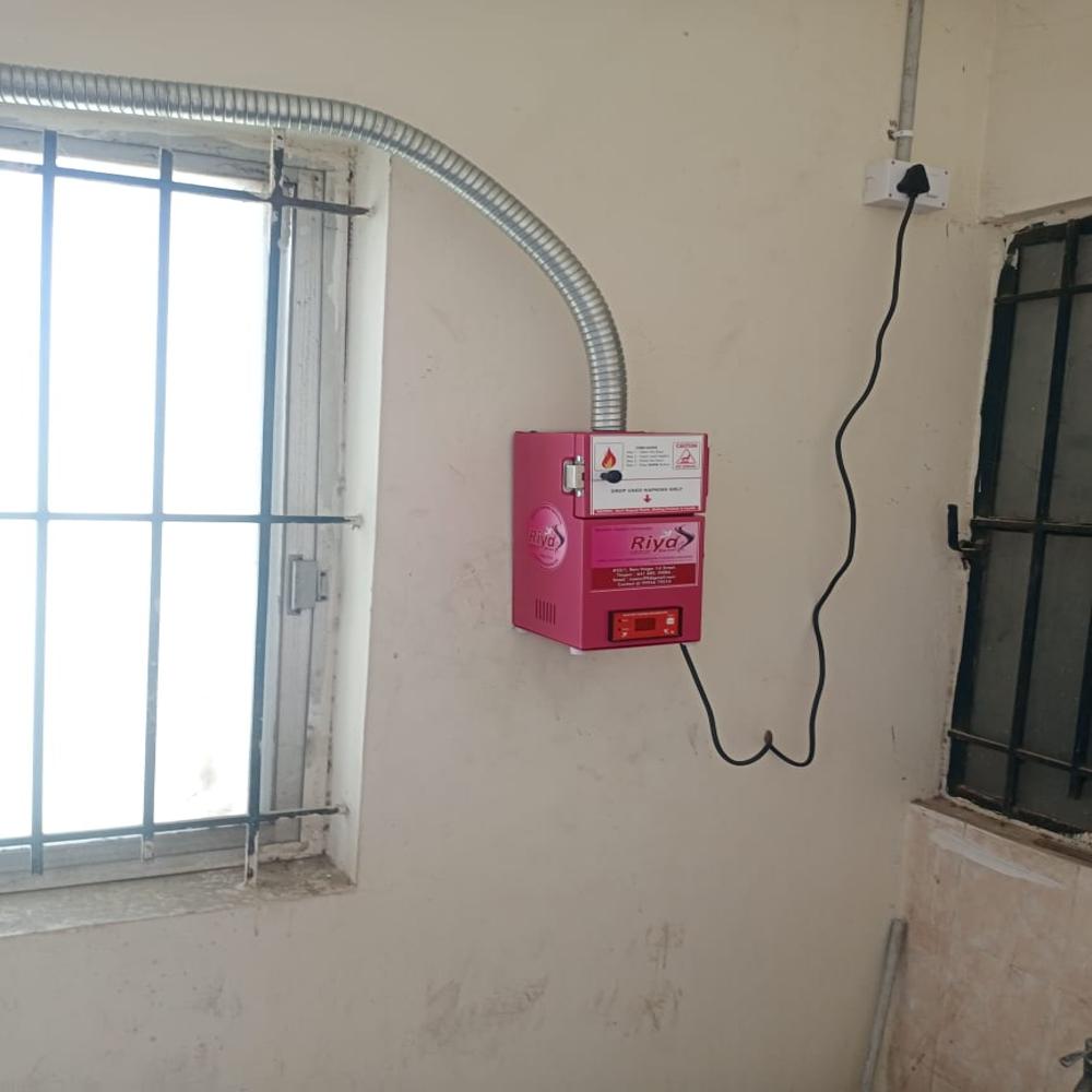   Sanitary Napkin Destroyer Machine BASIC  interstitial model