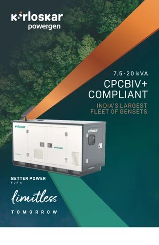 Kirloskar CPCB IV 20KVA Generator