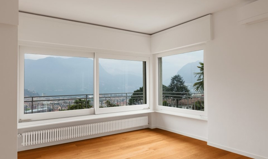 Upvc Fixed Window - Color: White