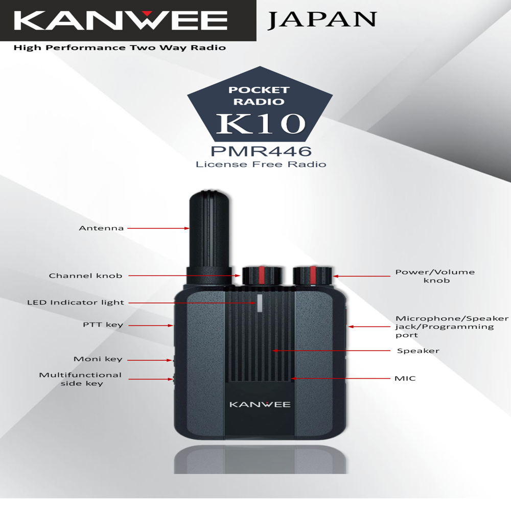 Kanwee K10 WalkieTalkie