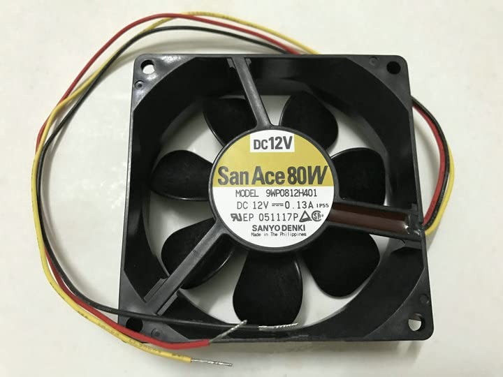 San Ace 9WP0812H401 DC12V 0.13A 8CM waterproof cooling fan