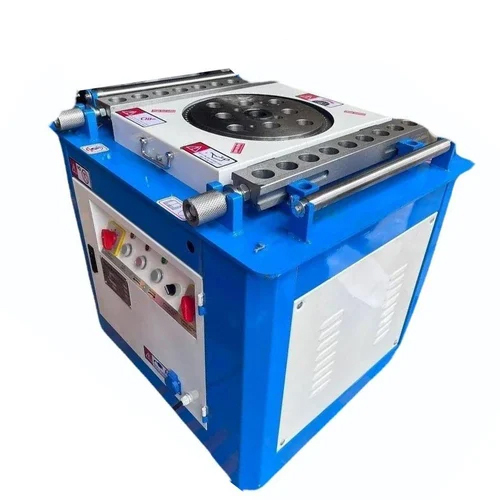 Automatic Bar Bending Machine - 440kg Weight, 90 Degree Bending Angle, 32mm Bend Radius | Three-Phase Power, Industrial Precision Engineering