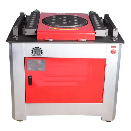 Fm 50 Premium Bar Bending Machines - Color: Red