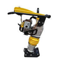 Temping Vibratory Rammer - Color: Yellow