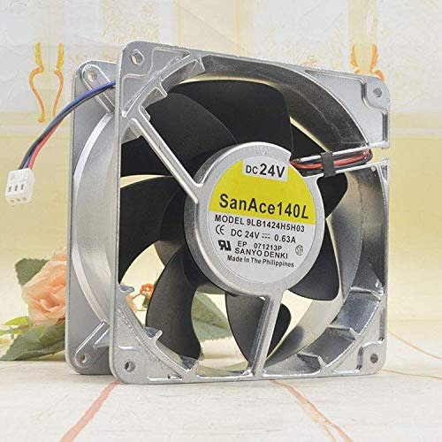 SANACE 9LB1424H5H03 24V 0.63A 14050mm Cooling Fan