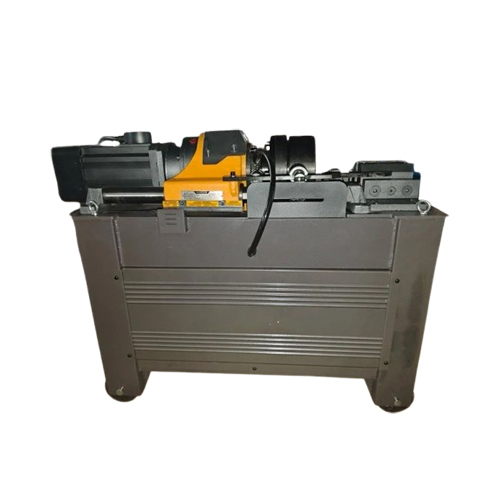 Tmt Bar Threading Machine - Color: Gray