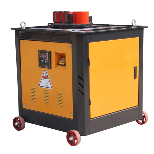 Automatic Steel Stirrup Bending Machine - Color: Yellow