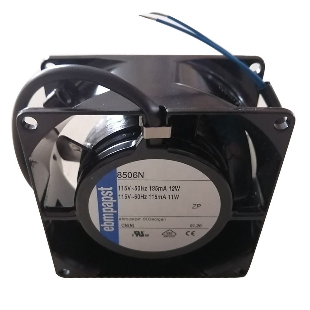 Ebmpapst 8506N 8038mm 8cm 115V AC 11W 61m3/h 3300rpm Electric Drive Power Cabinet Small Axial Cooling Fan
