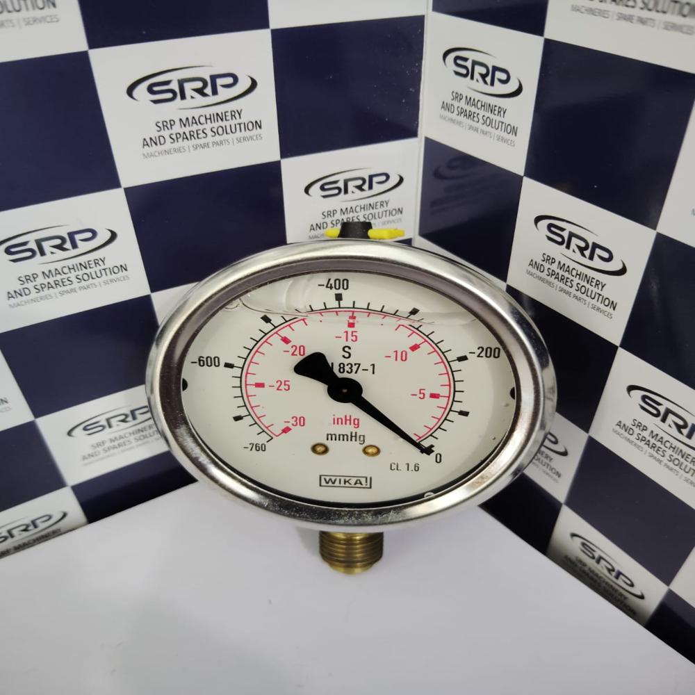 VACUUM PRESSURE GUAGE WITH GLYCERING/WITHOUT GLYCERIN.