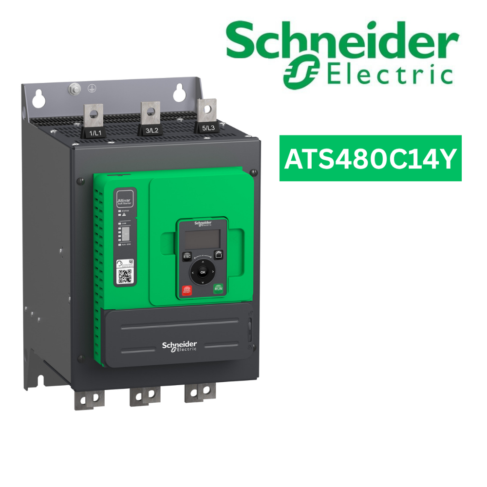 Ats480C14Y-Soft Starter, Altistart 480, 140A, 208 To 690V Ac, Control Supply 110 To 230V Ac - Application: Process And Infrastructures