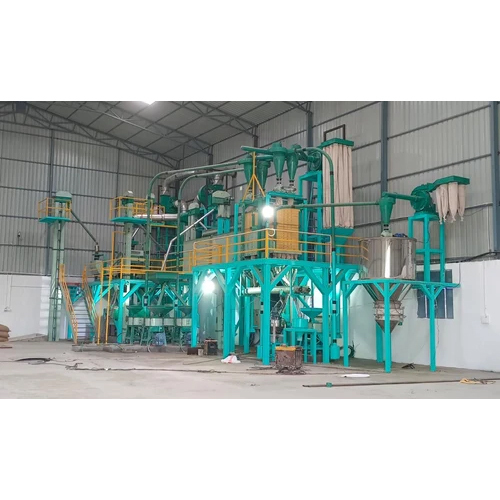 Tulsi Industrial Atta Chakki Plant with Vibro cleaning