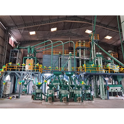 Industrial Three Phase Atta Chakki Plant