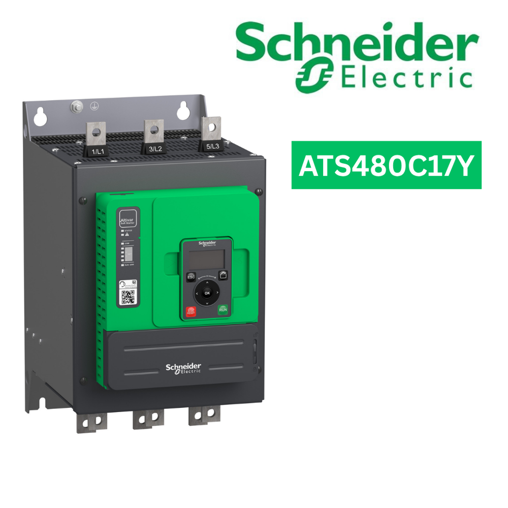 Ats480C17Y-Soft Starter, Altistart 480, 170A, 208 To 690V Ac, Control Supply 110 To 230V Ac - Application: Process And Infrastructures