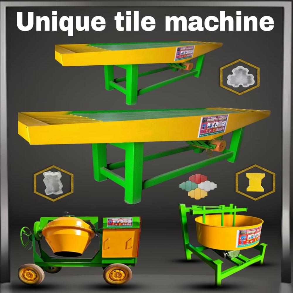 Interlocking Tiles Making Machine