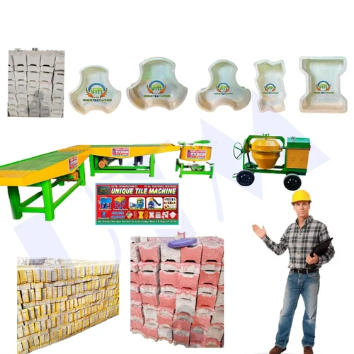 Mild Steel Paver Block Making Machine