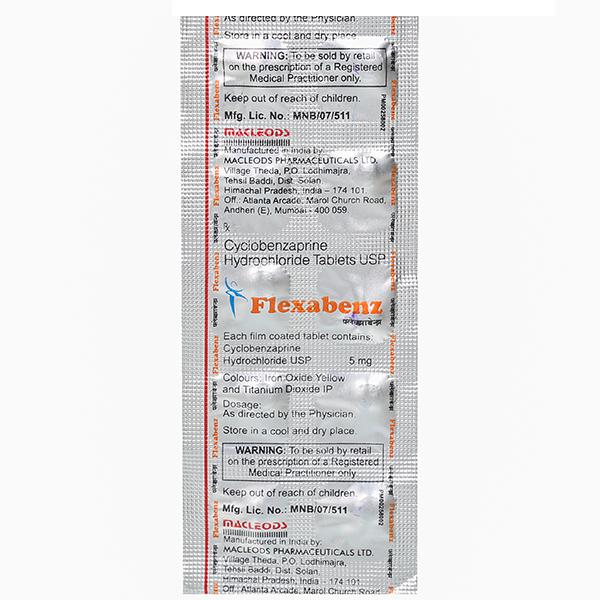 Cyclobenzaprine Cap General Med
