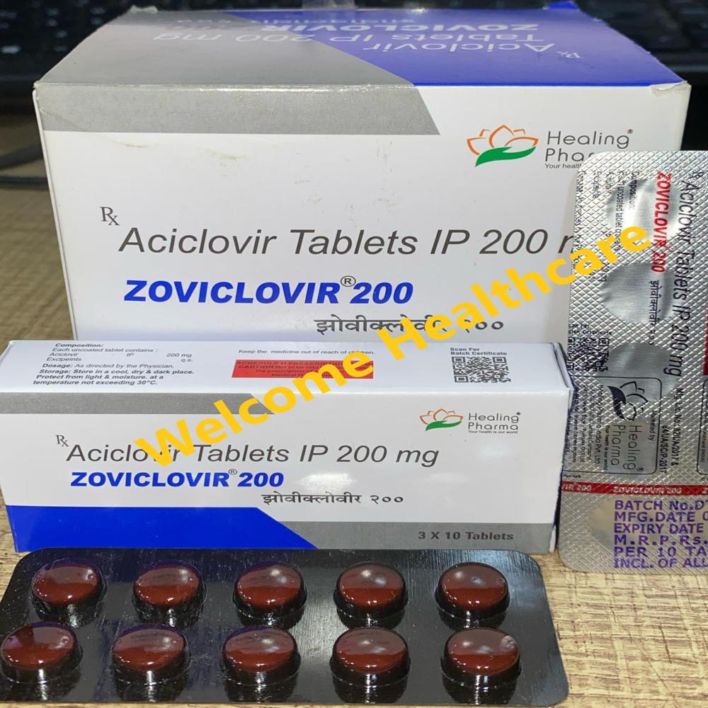 ZOVICLOVIR 200mg TABLET