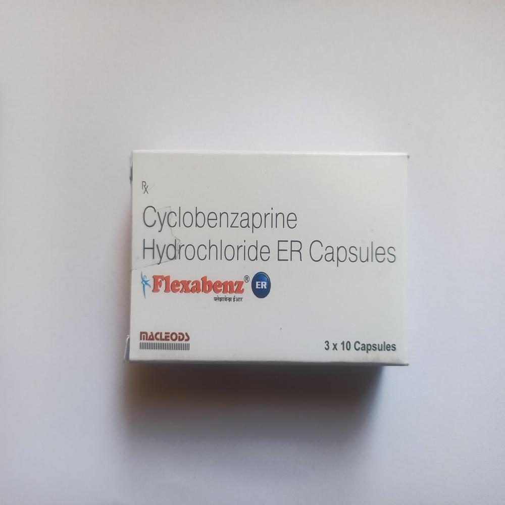 Flexabenz Tabs - Ingredients: It Has Cyclobenzaprine As The Ingredient Which Is In Every Tab.