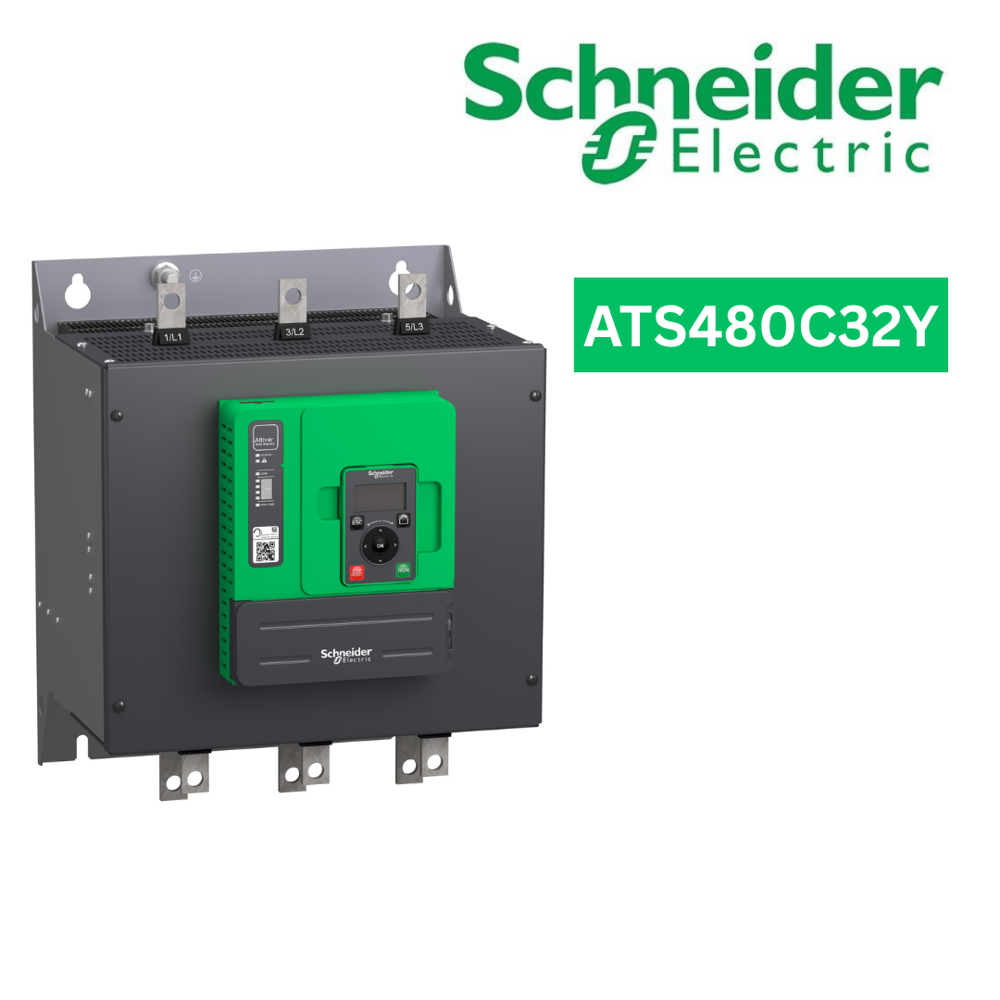 Ats480C32Y-Soft Starter, Altistart 480, 320A, 208 To 690V Ac, Control Supply 110 To 230V Ac - Application: Process And Infrastructures