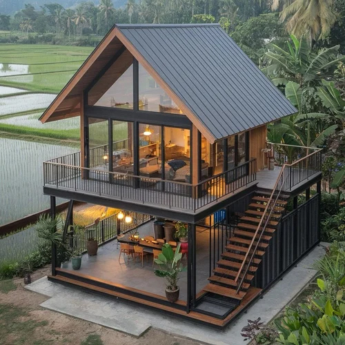 प्रीफैब्रिकेटेड लक्जरी हाउस