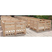 47" X 32" X 22" - 1 Pine Wood Crate - Finishing: Matte Lamination