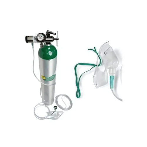 B-Type 10 Litre Oxygen Cylinder With Regulator And Oxygen Face Mask
