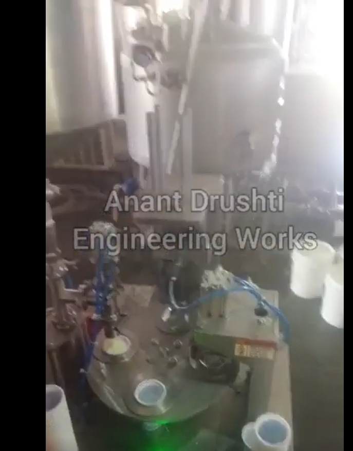 Semi Automatic Cup Filling And Sealing Machine
