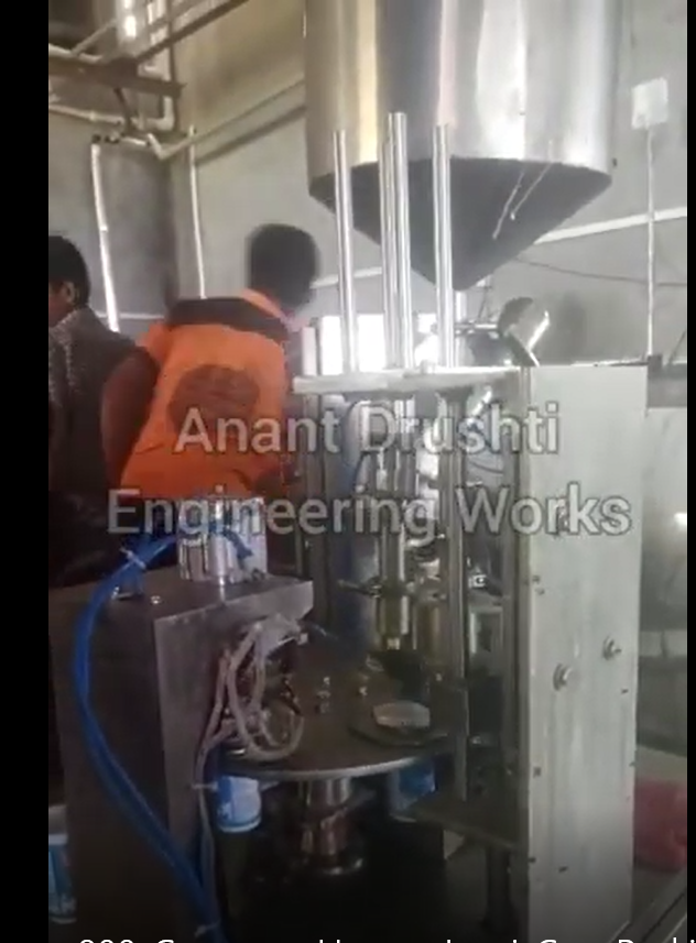 Semi Automatic Cup Filling And Sealing Machine