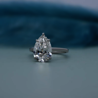 pear diamond ring