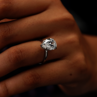 pear diamond ring