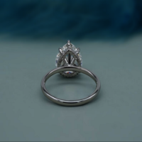 pear diamond ring