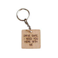 MDF Sublimation Keychain