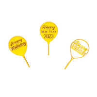 Acrylic Cake Topper - Shape: Piece