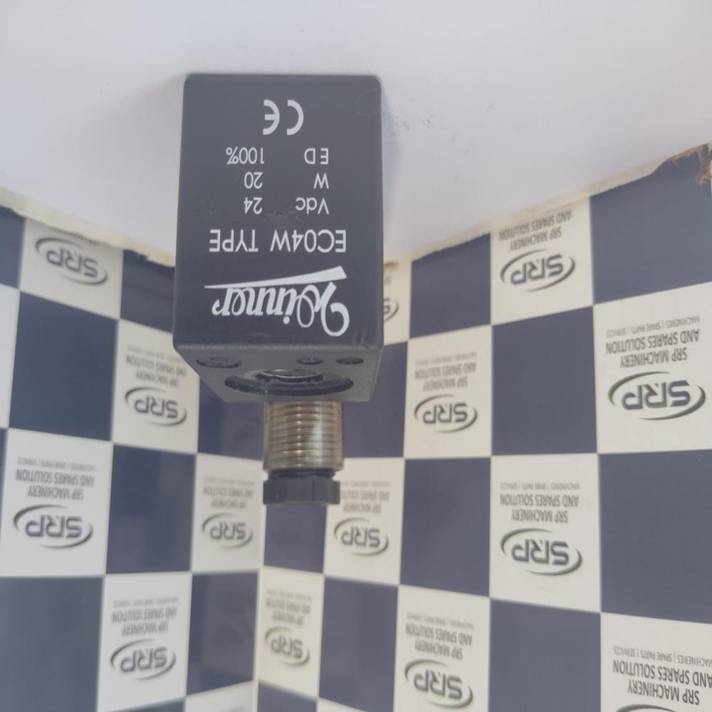 EC04W 24VDC  RELIEF VALVE COIL PLUG