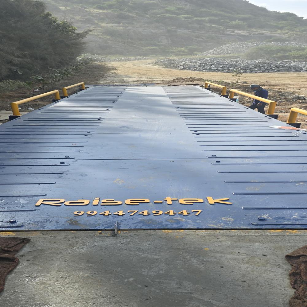 Electronic Weighbridge - Accuracy: 10 Gm