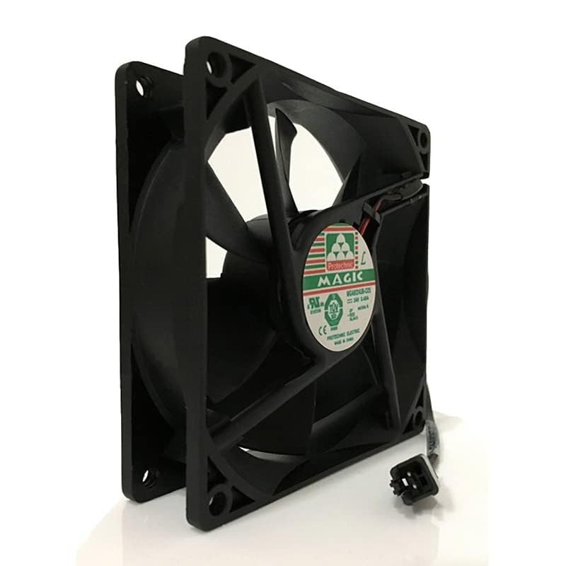 Magic MGA9224UB-025 Axial Fan 24V-0.48A DC Brushless Air Cooling Fan 3000 RPM 90 * 90 * 25mm 2Wire