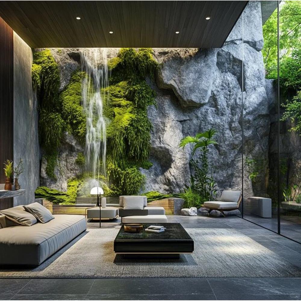 Natural Man Made Artificial Rockery And Rock Waterfall Manufacturer And Contractor In India