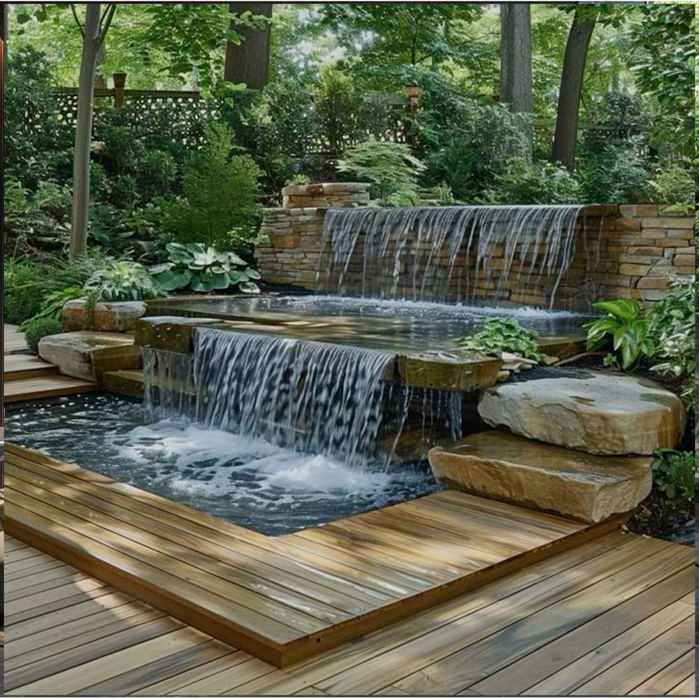 Natural Man Made Artificial Rockery and Rock Waterfall Manufacturer and Contractor in India