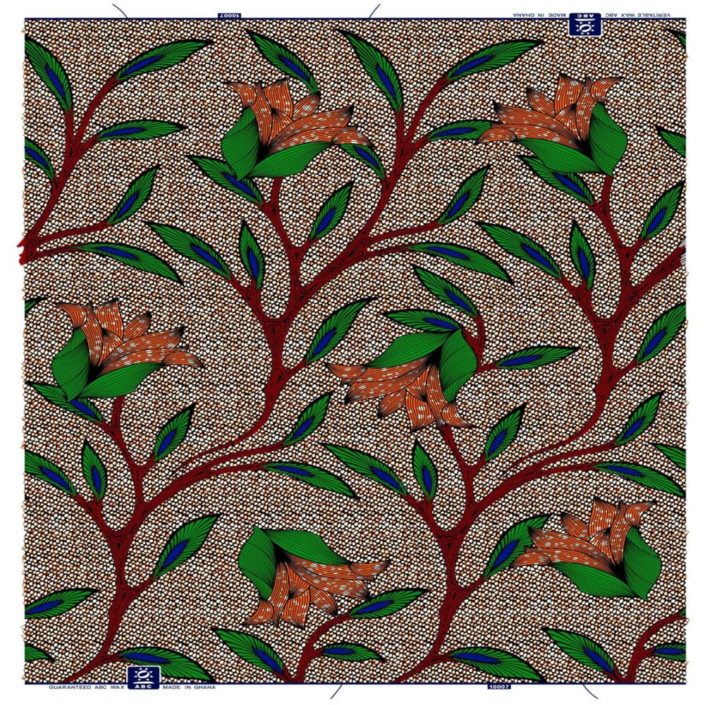 African Wax Print 100% Cotton Width 45