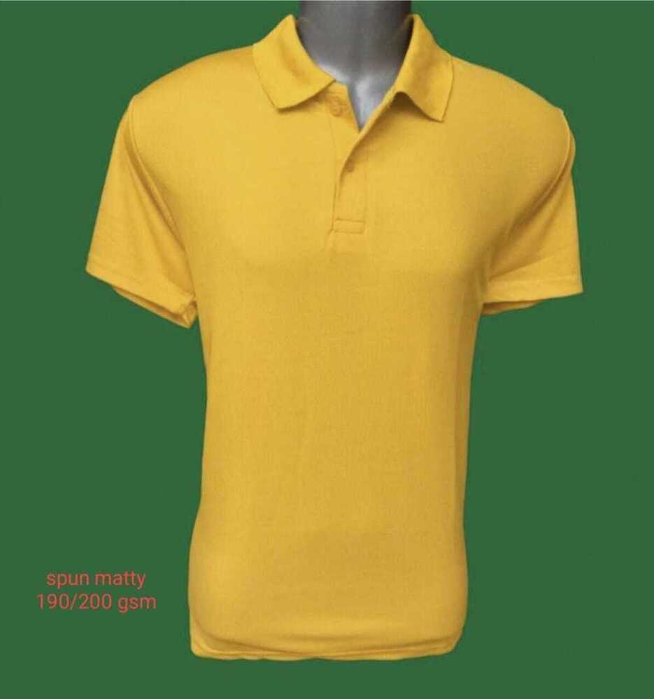Spun Matty T-Shirt - Color: Yellow