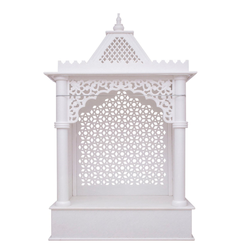 White Makrana Marble Jali mandir
