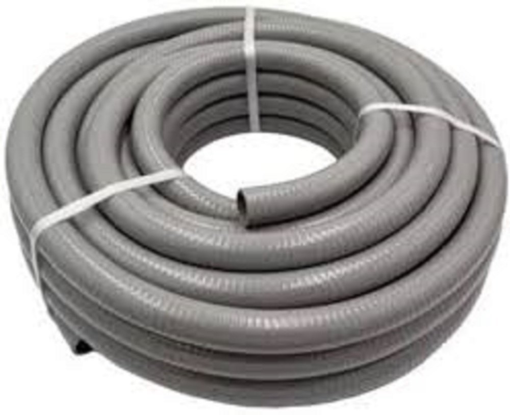 25 Mm Grey Suction Hose Pipe - Length: 30 Meter (M)