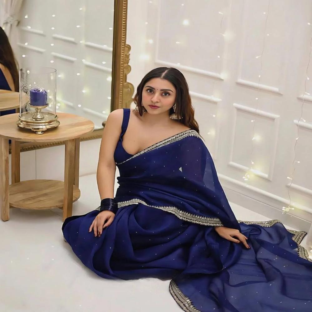 Indian Designer Georgette Saree