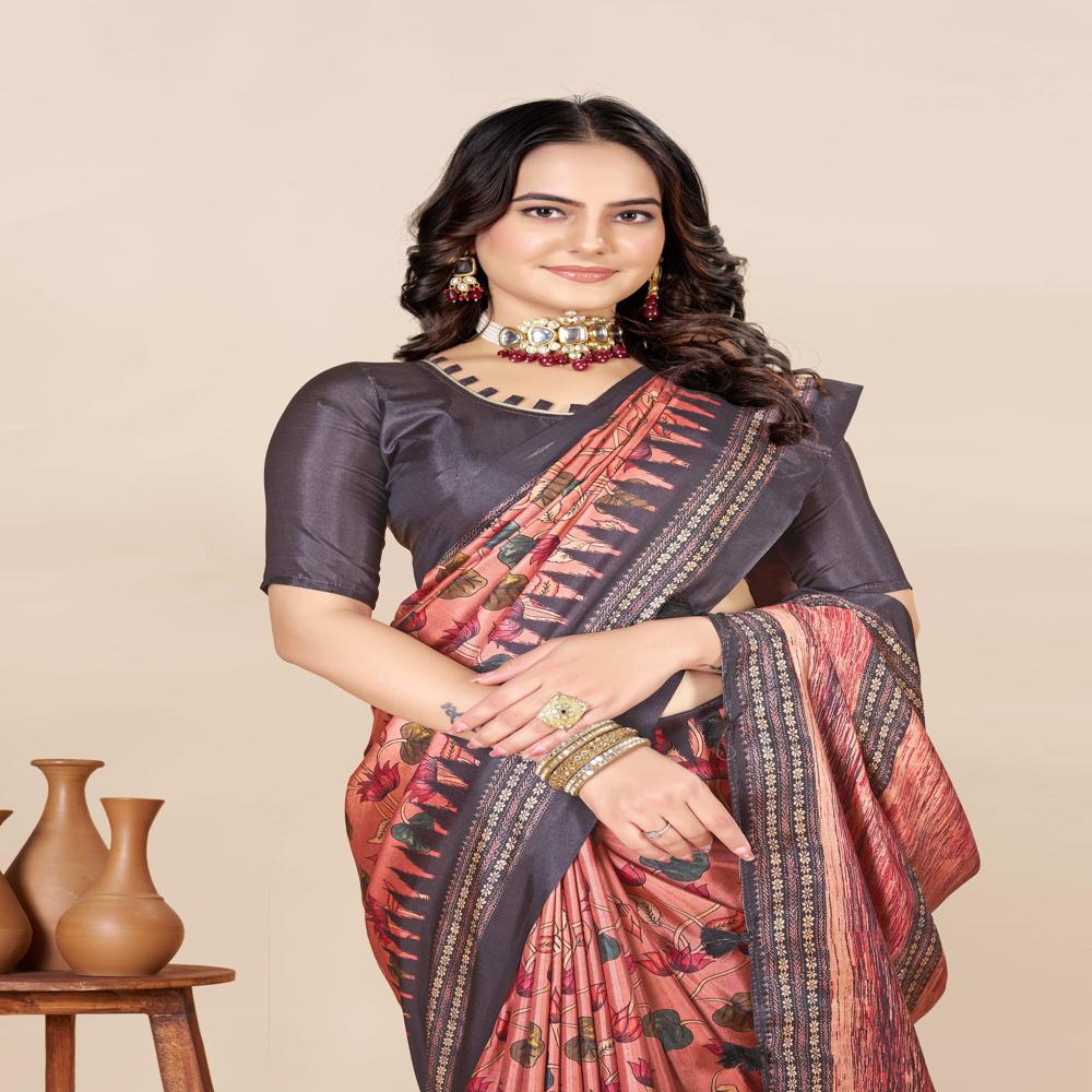 kalamkari Saree