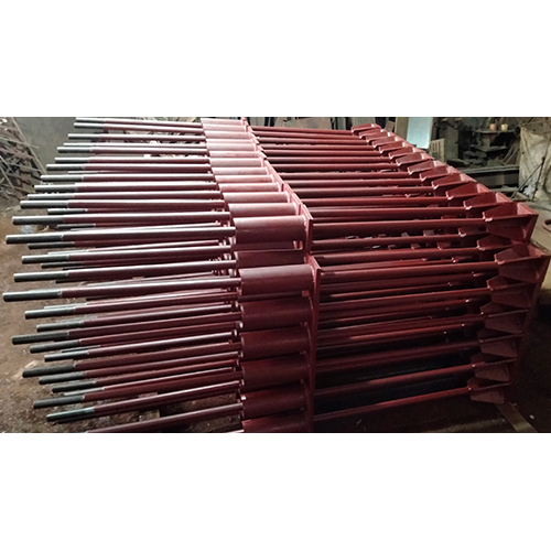 Heavy Duty Foundation Bolt - Color: Red