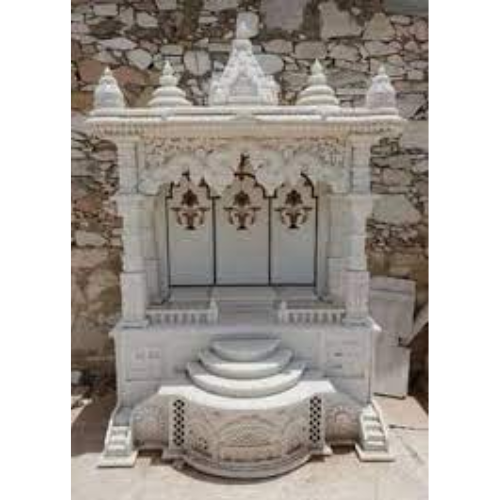 Marble Carved Pooja Temple