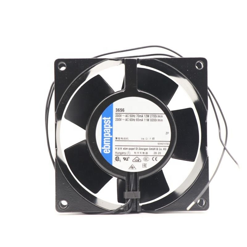 ebmpapst 3656 3950 92x92x38mm 9cm 230V AC 75m3/h 2700RPM Power Module Electric Control Cabinet Axial Cooling Fan