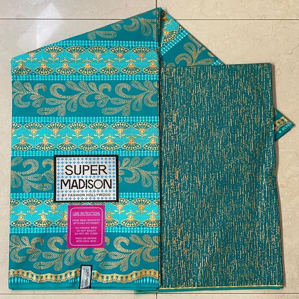 Wholesale African Wax Print Polyester Fabric 45 Width
