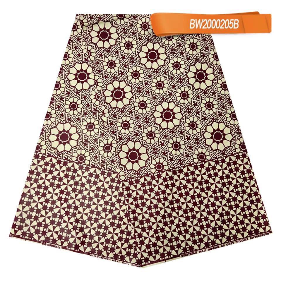 Wholesale African Wax Print Polyester Fabric 45 Width